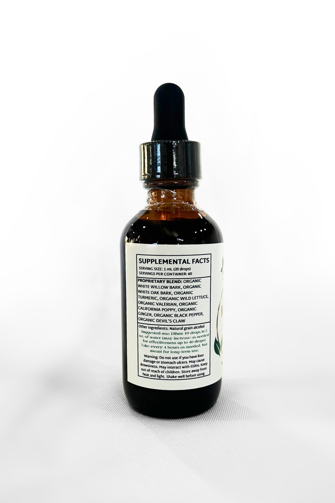 Natural Relief Tincture {For Pain and Inflammation}