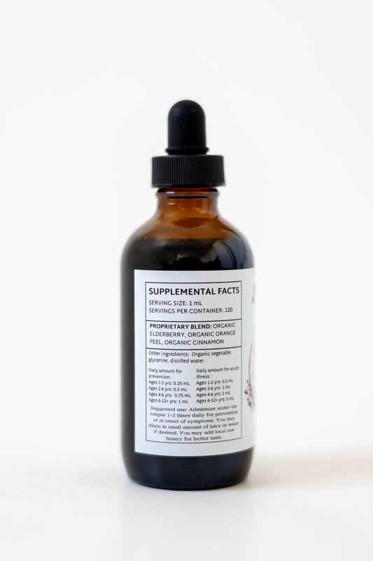 Elderberry Immune {Immune Boosting Tincture}