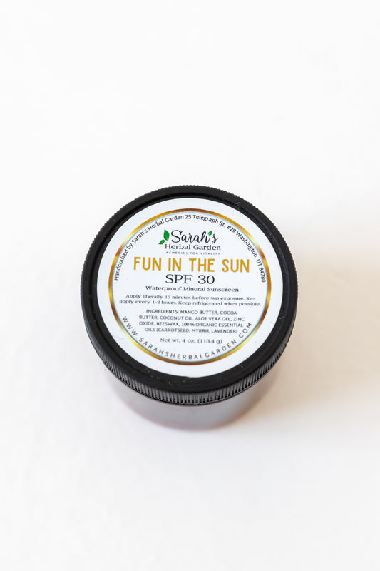 Fun in the Sun {Mineral Sunscreen}
