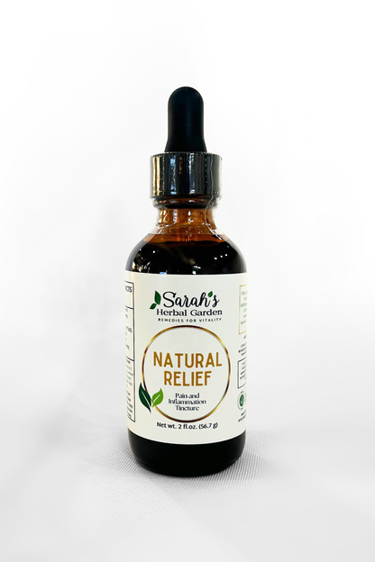 Natural Relief Tincture {For Pain and Inflammation}