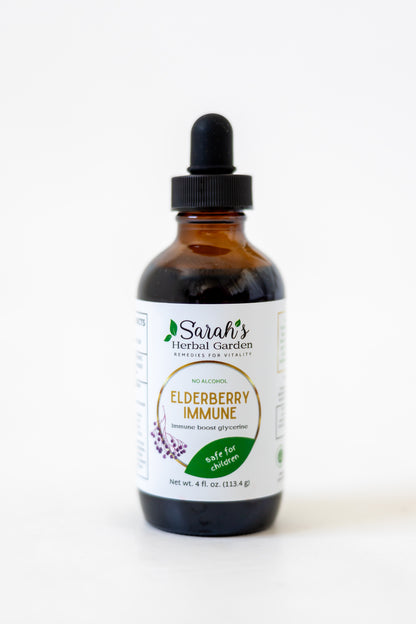 Elderberry Immune {Immune Boosting Tincture}