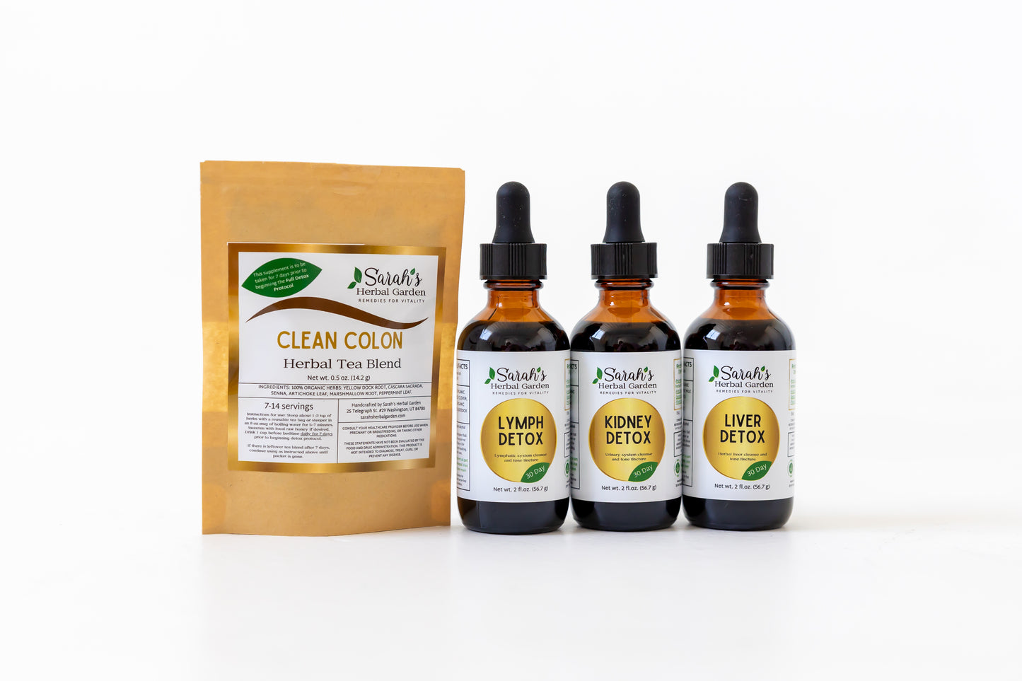 Colon, Lymph, Kidney, and Liver Detox