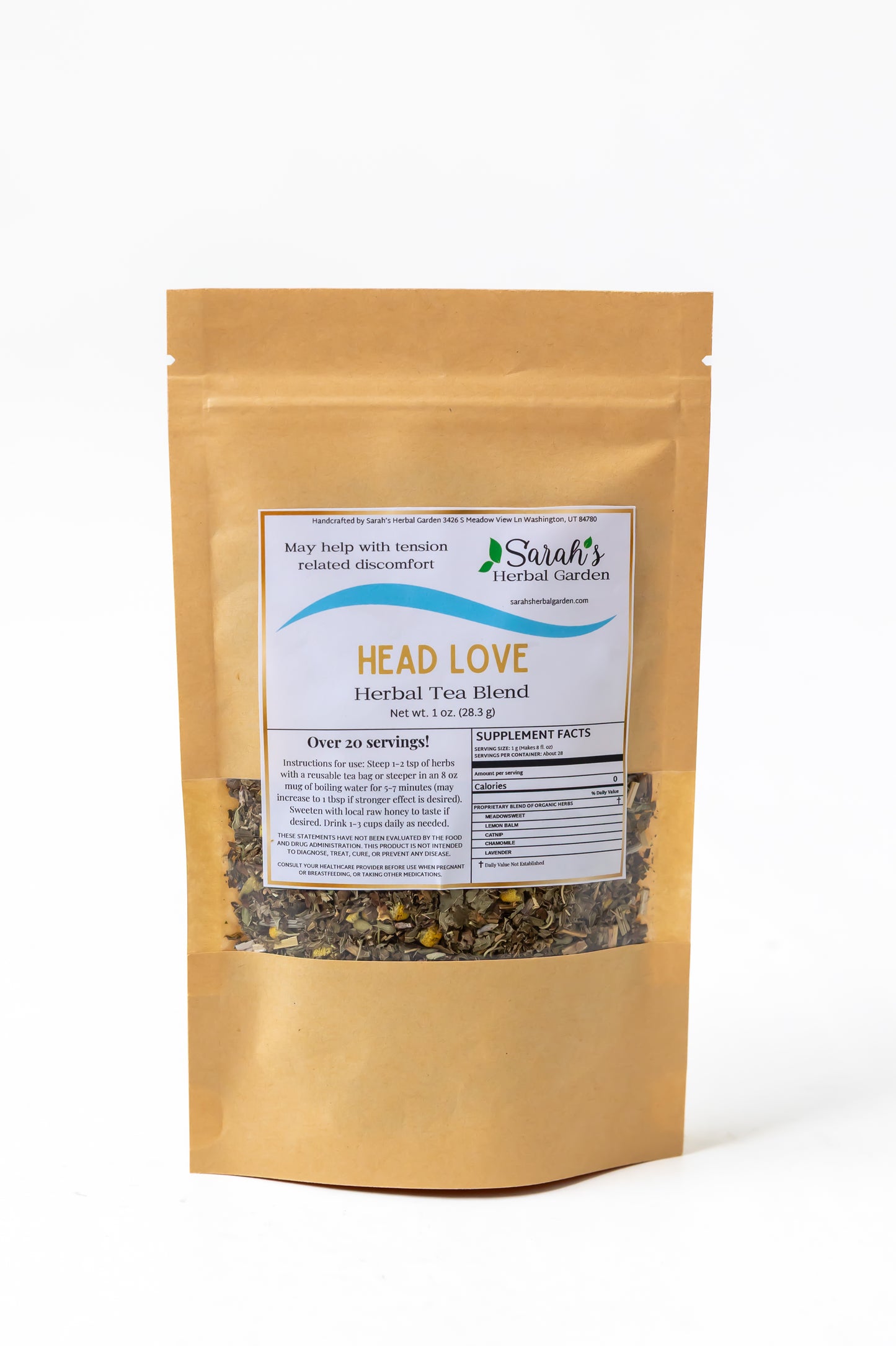 Head Love {Headache Relief Herbal Tea Blend}