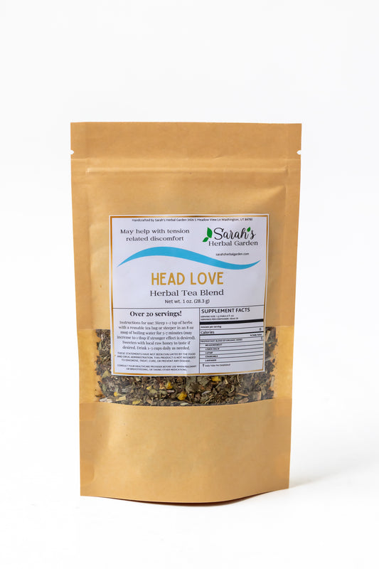 Head Love {Headache Relief Herbal Tea Blend}