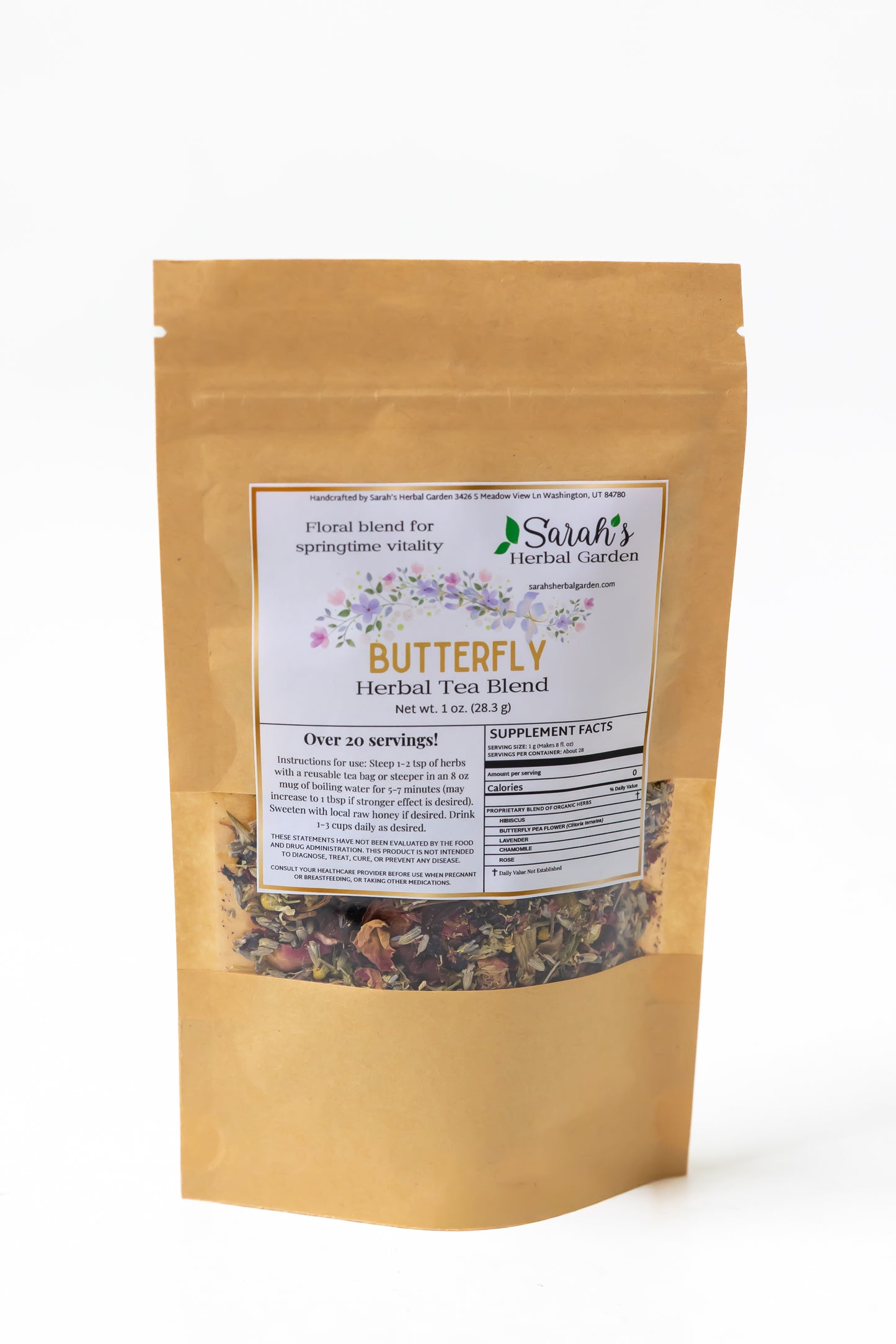 Butterfly Herbal Tea
