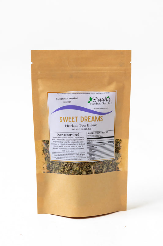 Sweet Dreams {Herbal Tea Blend for Sleep}