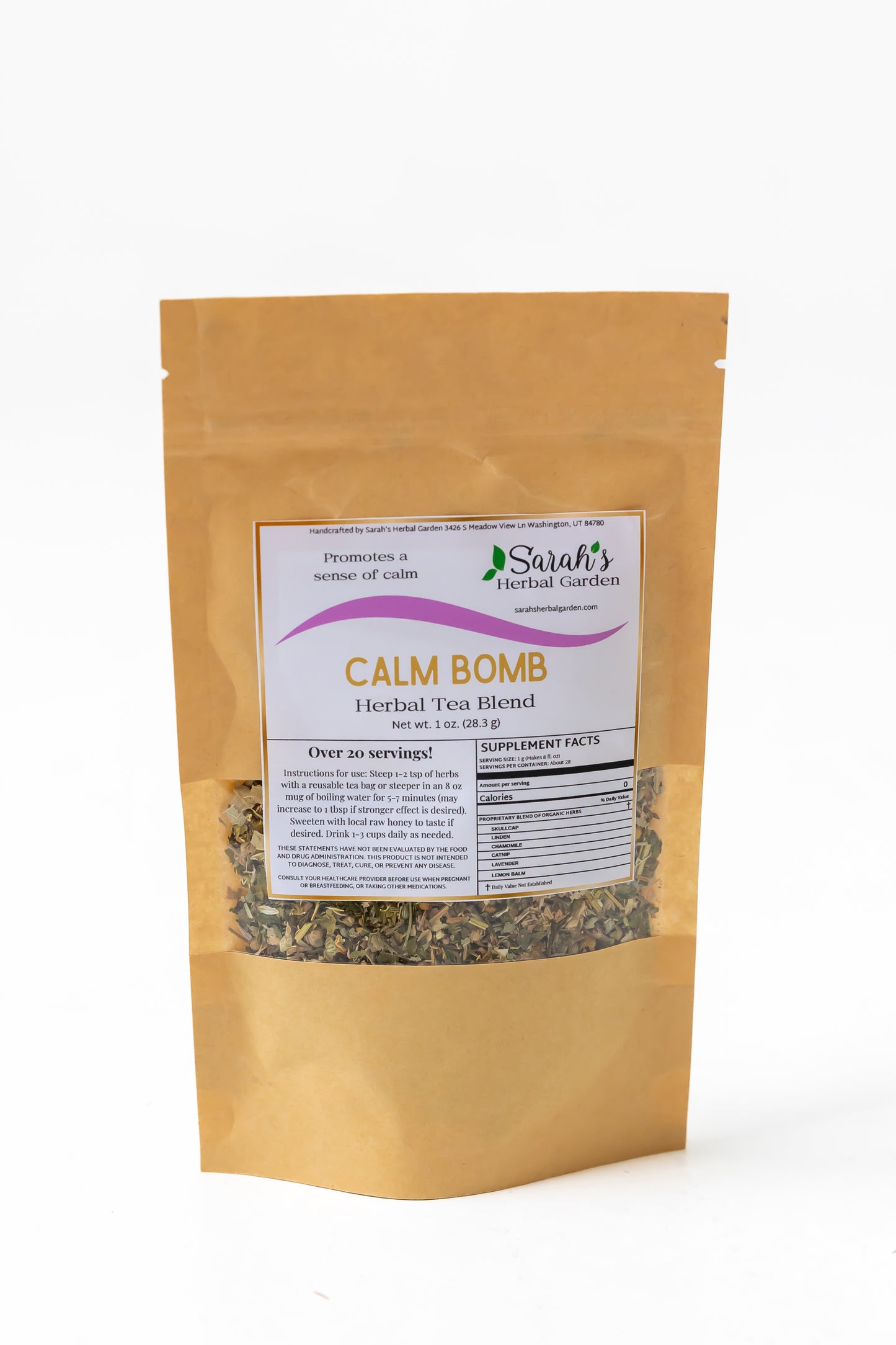 Calming Herbal Tea Blend