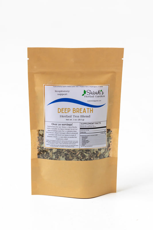 Deep Breath {Respiratory Relief Herbal Tea Blend}