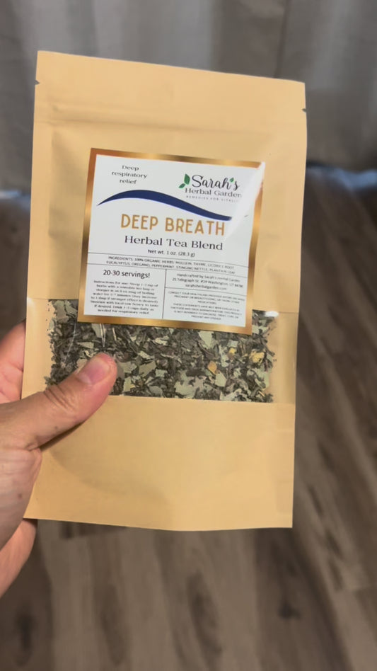 Deep Breath {Respiratory Relief Herbal Tea Blend}
