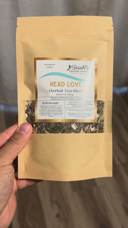 Head Love {Headache Relief Herbal Tea Blend}